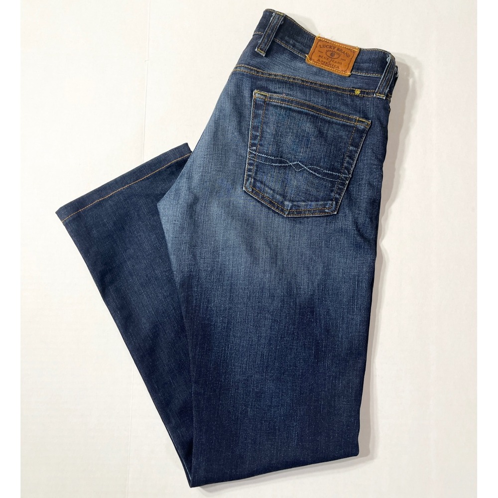 Vintage Lucky Brand Jeans Womens 4 27 Sienna Tomboy Straight Leg Indigo Stretch